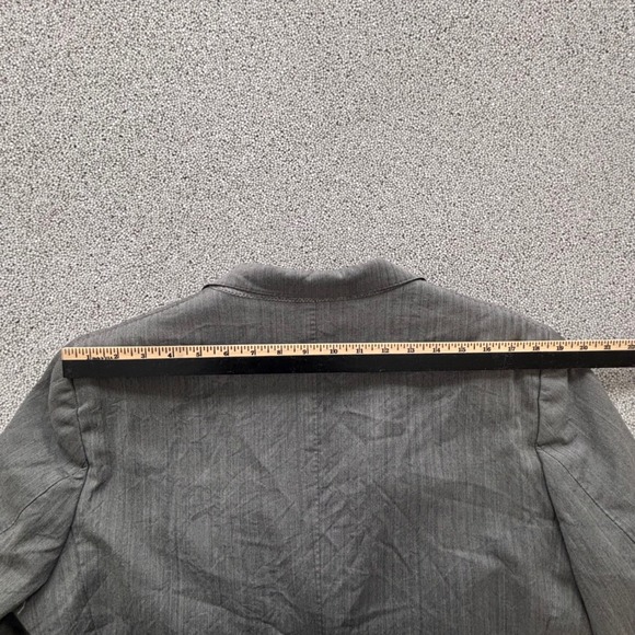 Suitsupply Blazer 44R Livorno Gray Herringbone Jacket Vitale Barberis Canonico - Picture 13 of 16